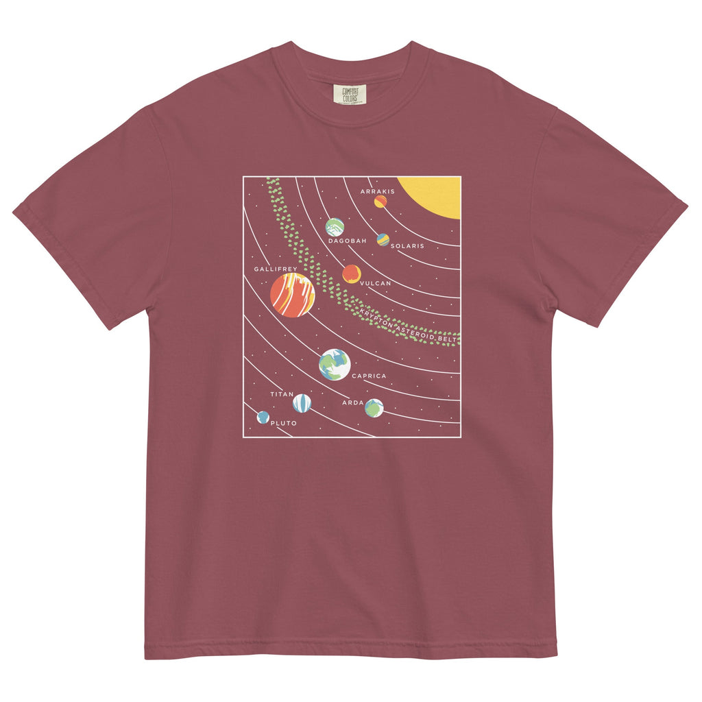 9 Planets Men's Relaxed Fit Tee product image 4