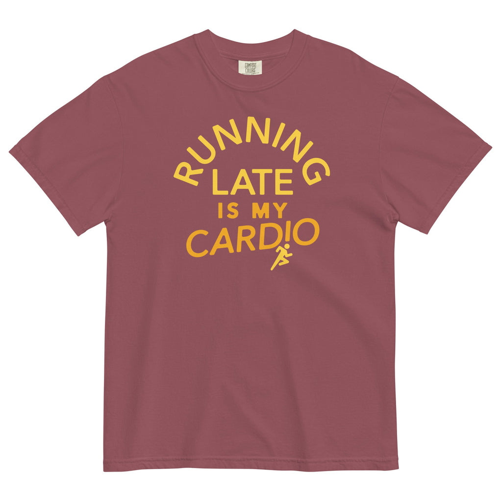 Running Late Is My Cardio Men's Relaxed Fit Tee product image 2