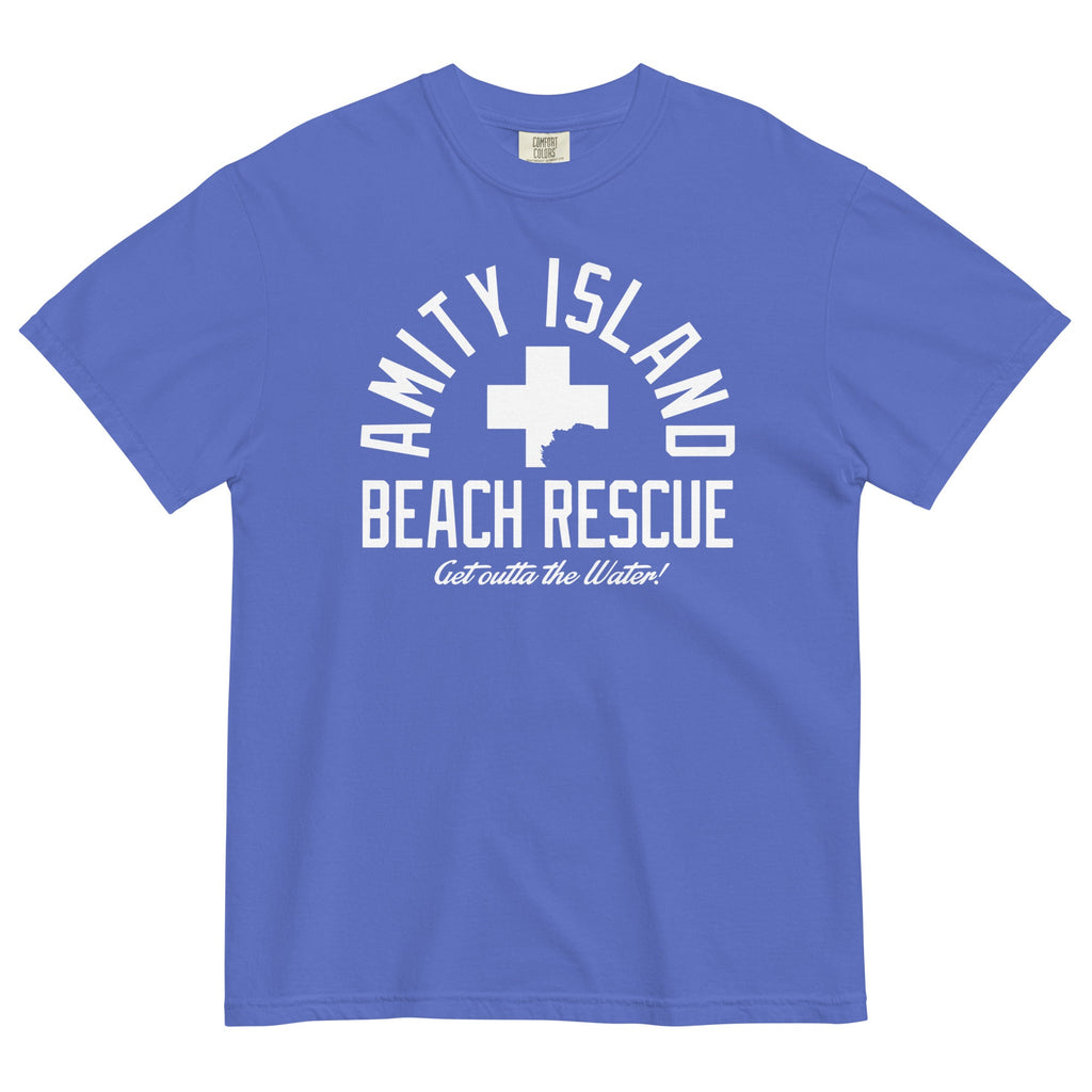 Amity Island Beach Rescue Men's Relaxed Fit Tee product image 3