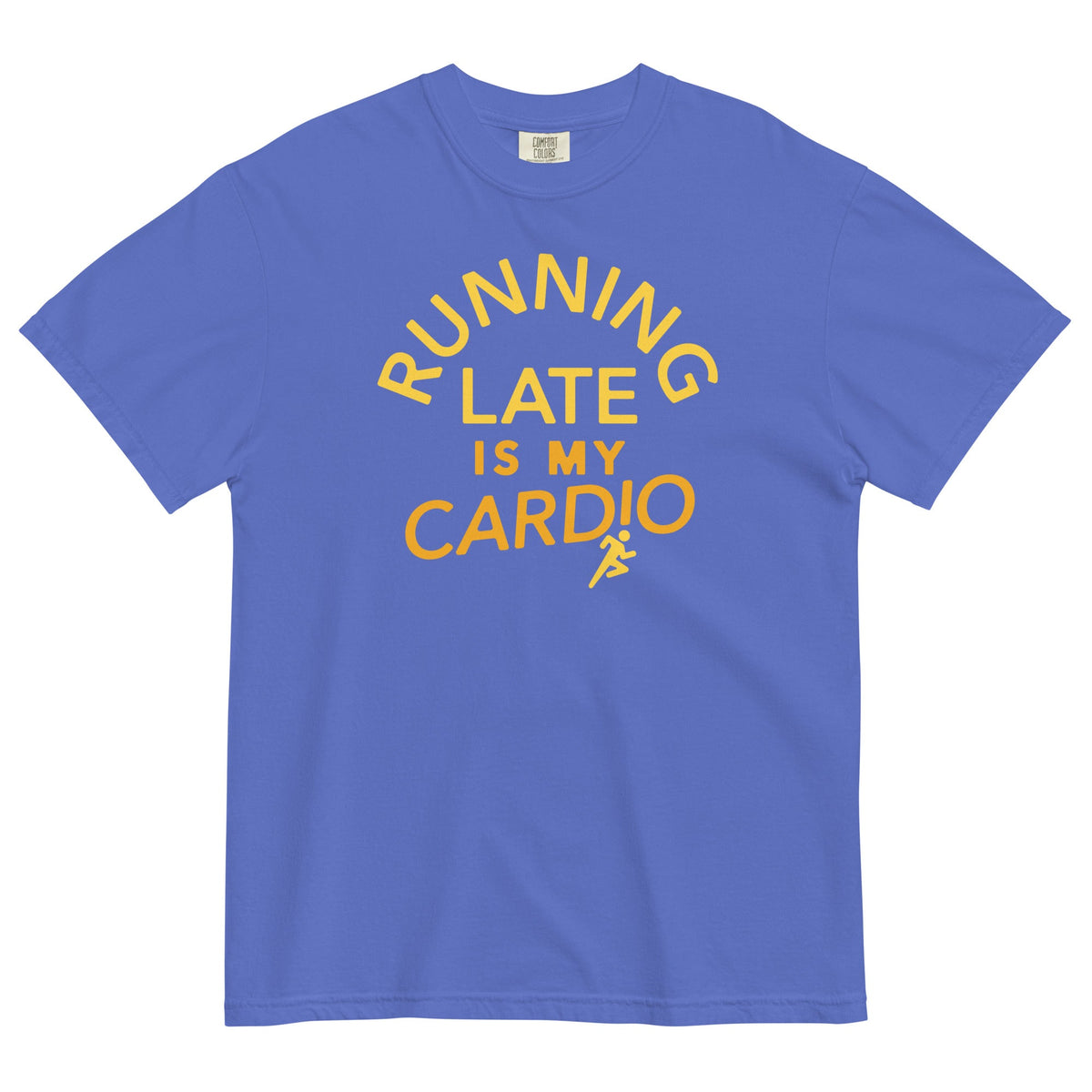 Running Late Is My Cardio Men's Relaxed Fit Tee product image 3
