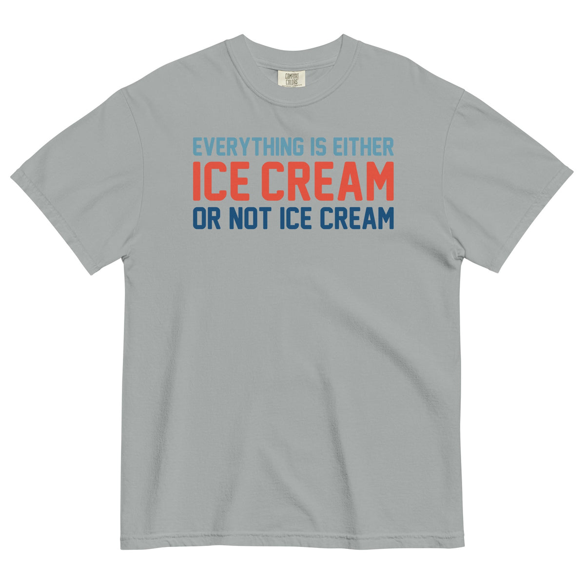 Everything Is Ice Cream Or Not Men's Relaxed Fit Tee product image 1