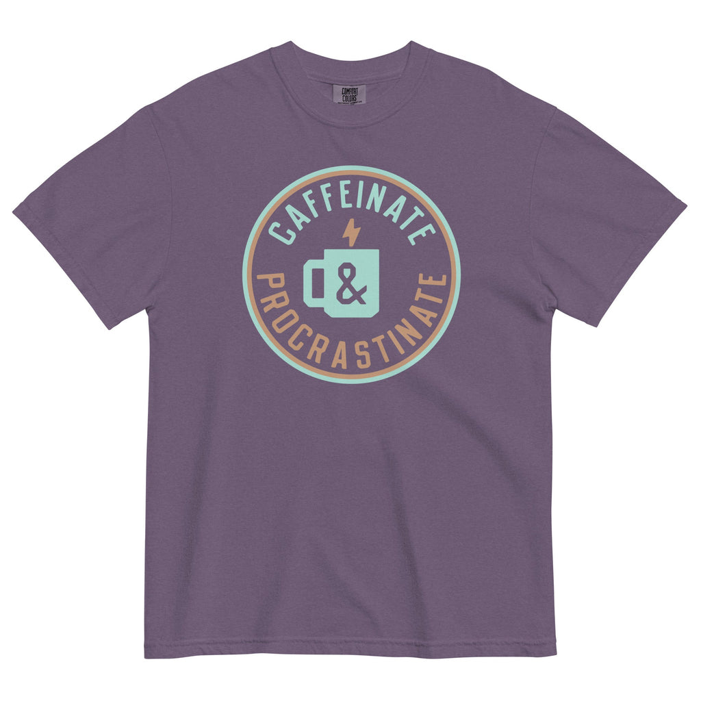 Caffeinate And Procrastinate Men's Relaxed Fit Tee product image 2
