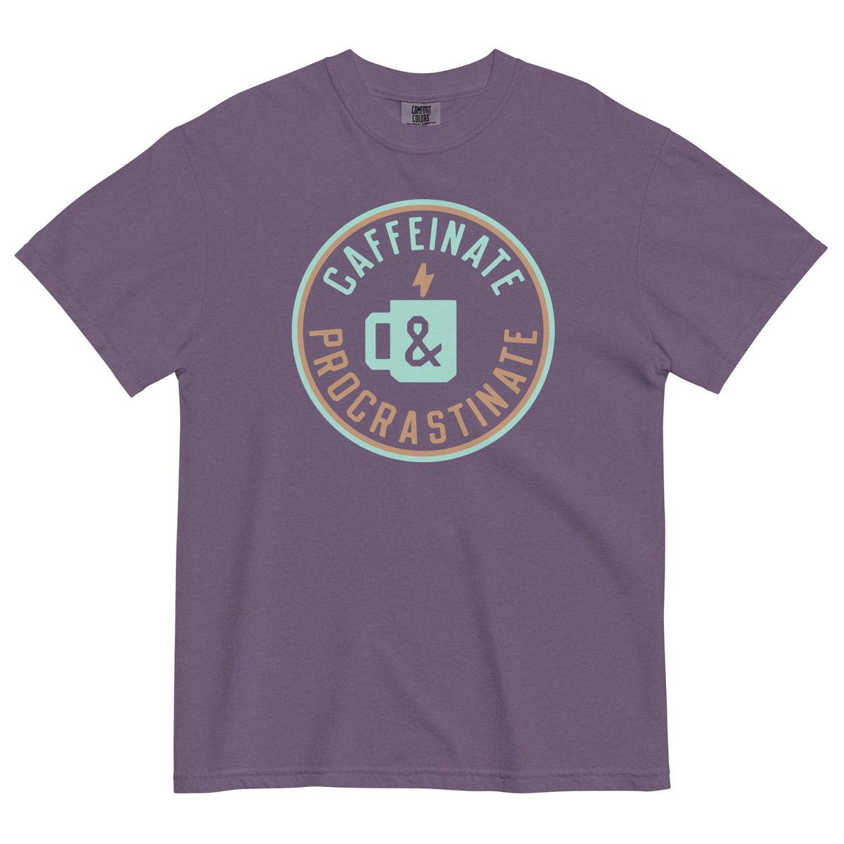 Caffeinate And Procrastinate Men's Relaxed Fit Tee product image 2