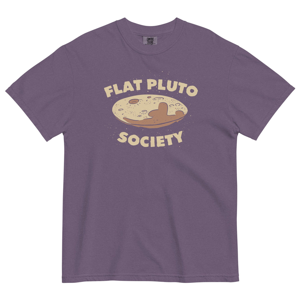 Flat Pluto Society Men's Relaxed Fit Tee product image 4