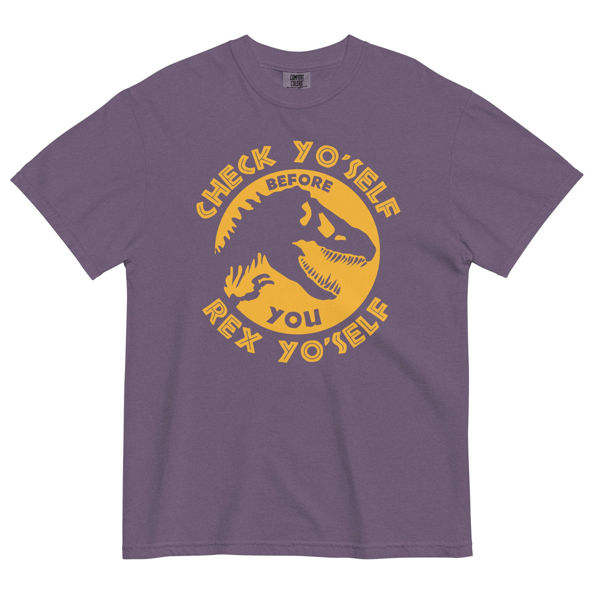 Check Yo'Self Before You Rex Men's Relaxed Fit Tee product image 5
