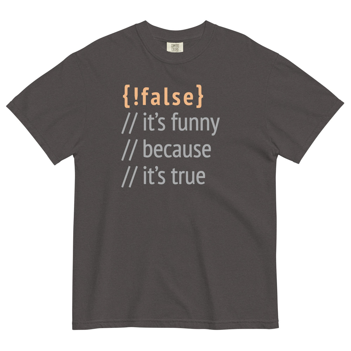 It's Funny Because True Men's Relaxed Fit Tee product image 3