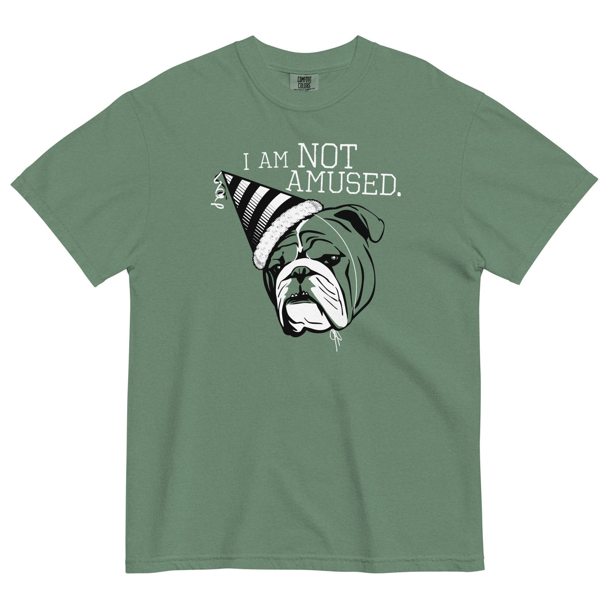I Am Not Amused Men's Relaxed Fit Tee product image 4