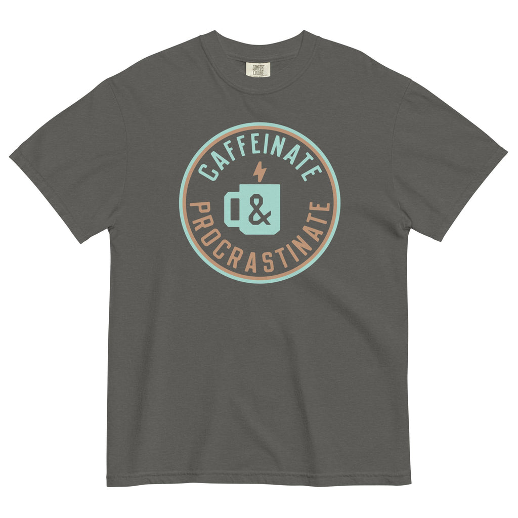 Caffeinate And Procrastinate Men's Relaxed Fit Tee product image 1