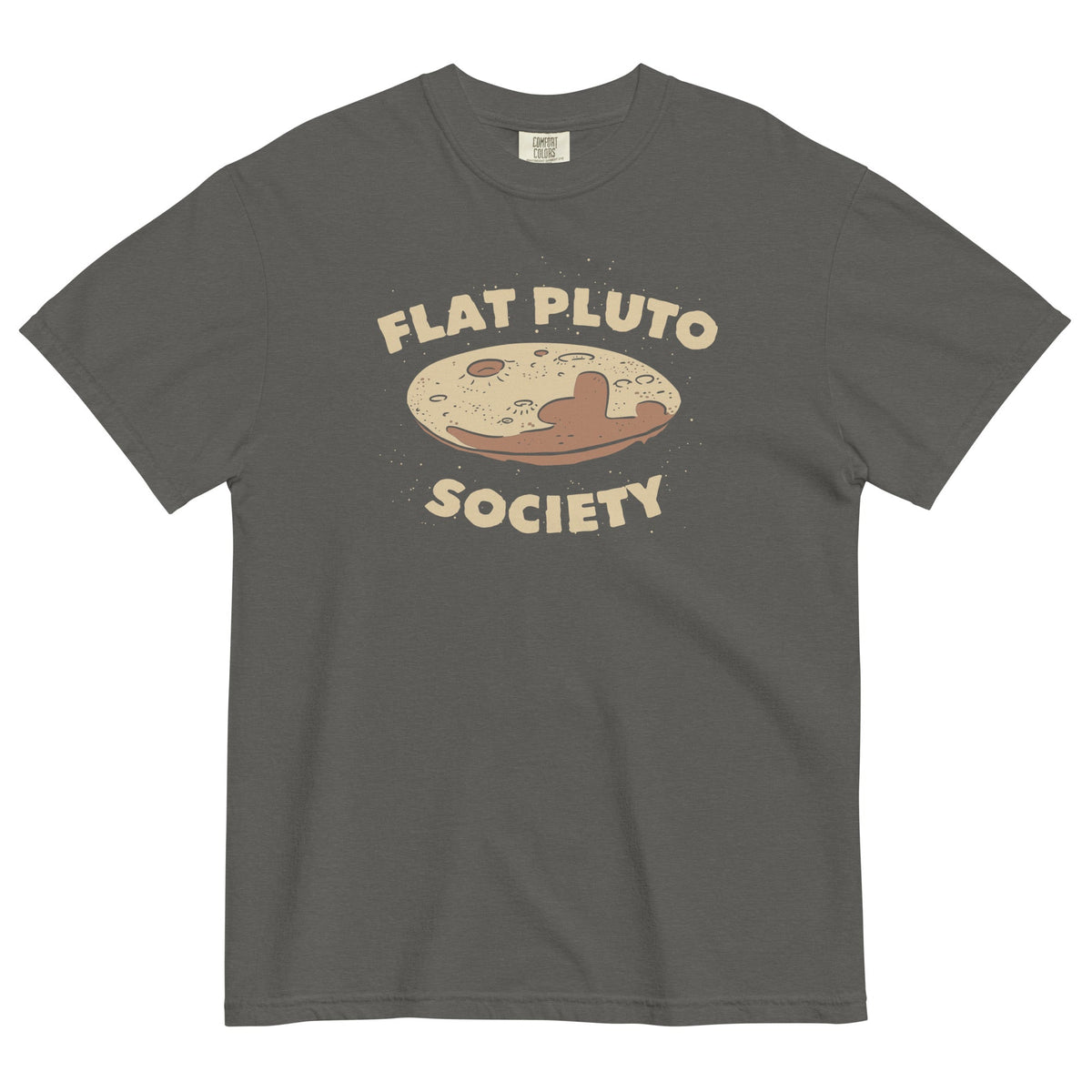 Flat Pluto Society Men's Relaxed Fit Tee product image 3