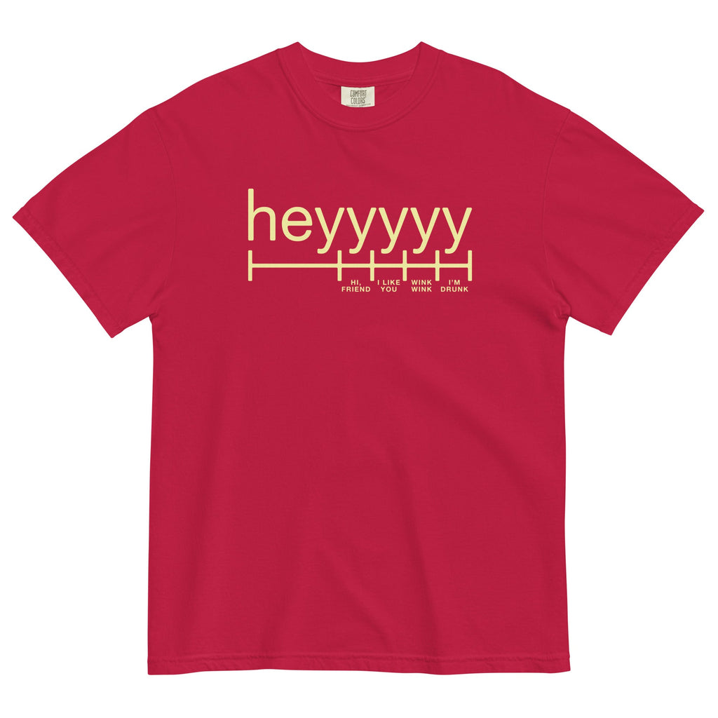 Heyyyyy Men's Relaxed Fit Tee product image 3