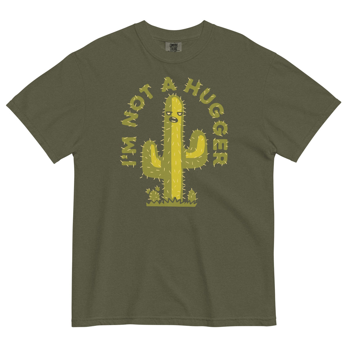 I'm Not A Hugger Men's Relaxed Fit Tee product image 4