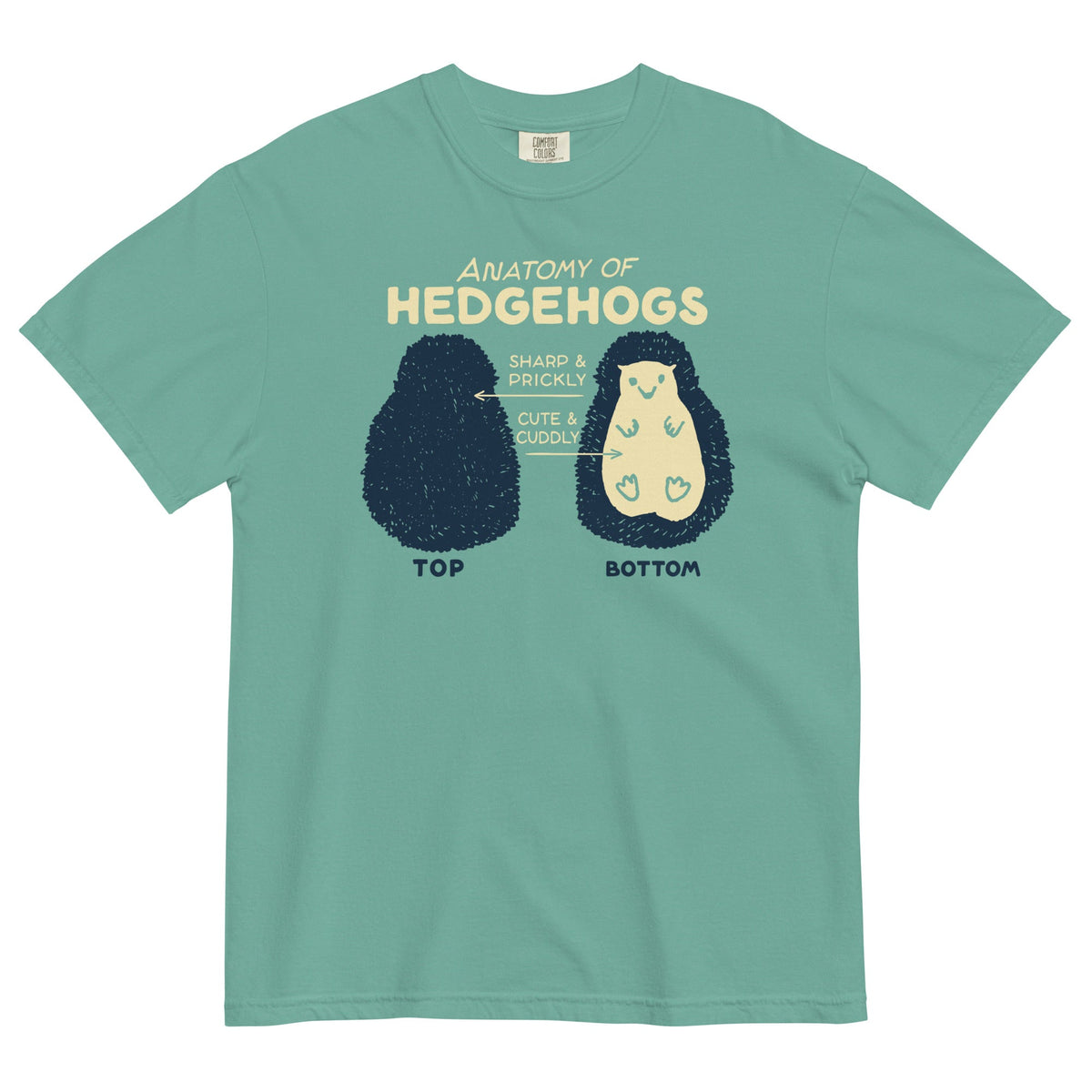Anatomy Of Hedgehogs Men's Relaxed Fit Tee product image 5