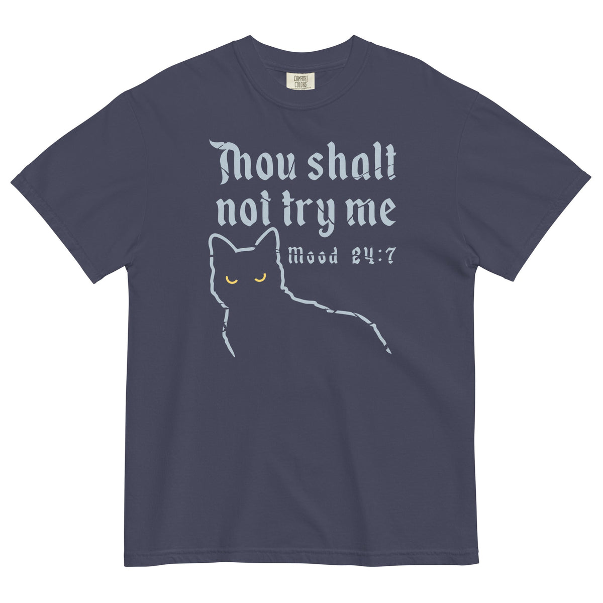 Thou Shalt Not Try Me Men's Relaxed Fit Tee product image 2