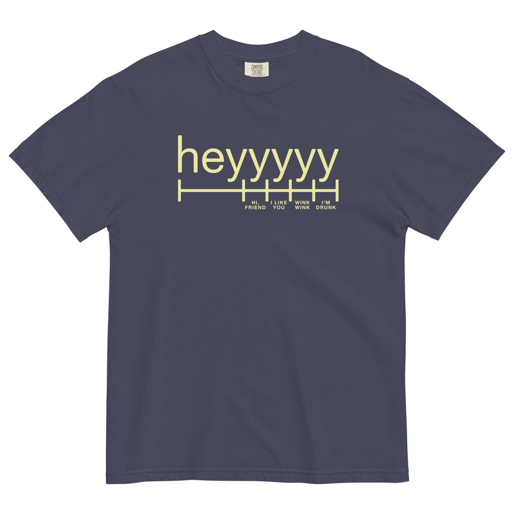 Heyyyyy Men's Relaxed Fit Tee product image 1