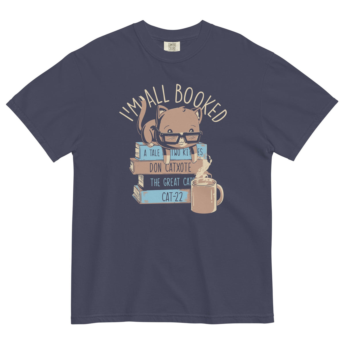 I'm All Booked Men's Relaxed Fit Tee product image 1
