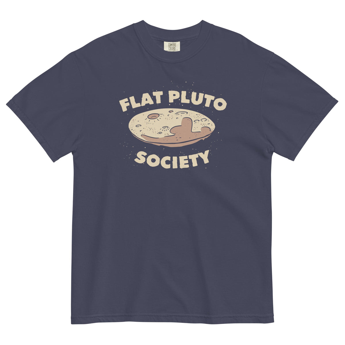 Flat Pluto Society Men's Relaxed Fit Tee product image 2