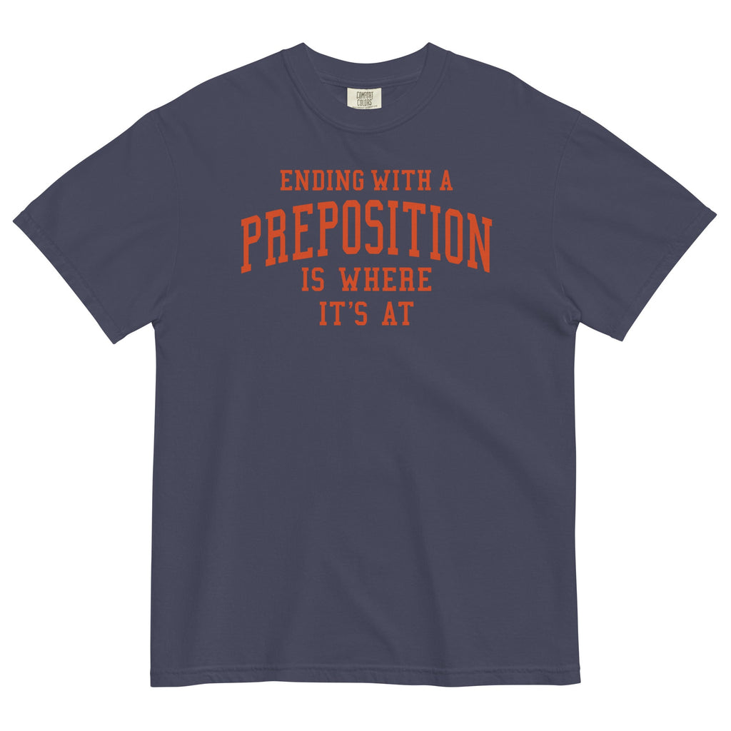 Ending With A Preposition Is Where It's At Men's Relaxed product image 3