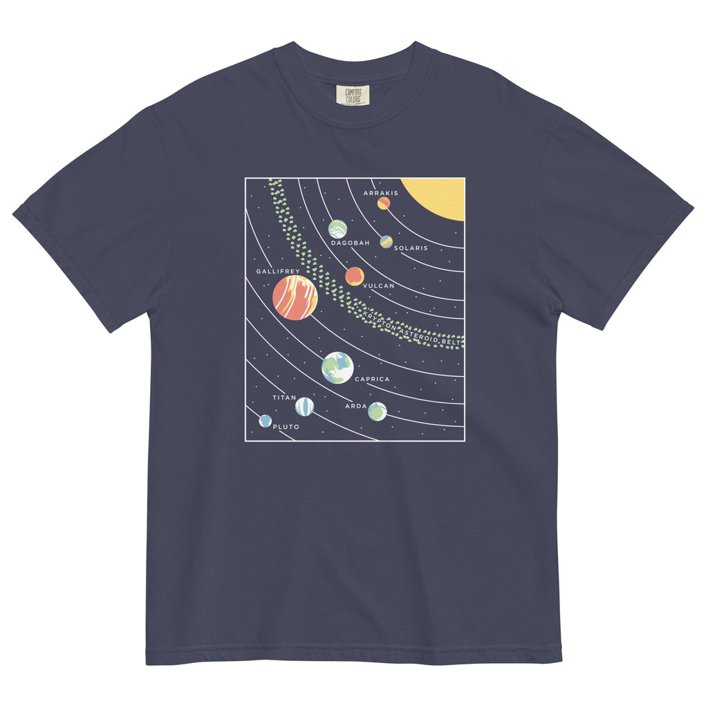 9 Planets Men's Relaxed Fit Tee product image 1