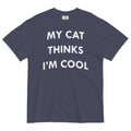 My Cat Thinks I'm Cool Men's Relaxed Fit Tee product image 1
