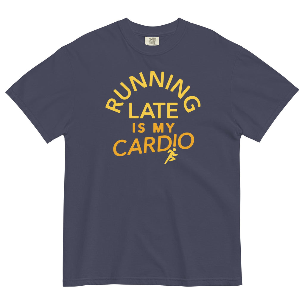 Running Late Is My Cardio Men's Relaxed Fit Tee product image 1