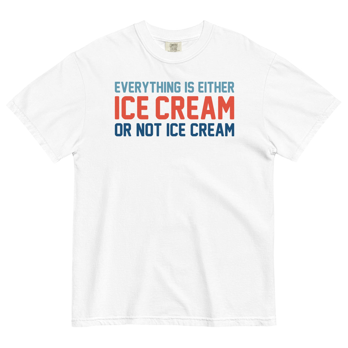 Everything Is Ice Cream Or Not Men's Relaxed Fit Tee product image 2