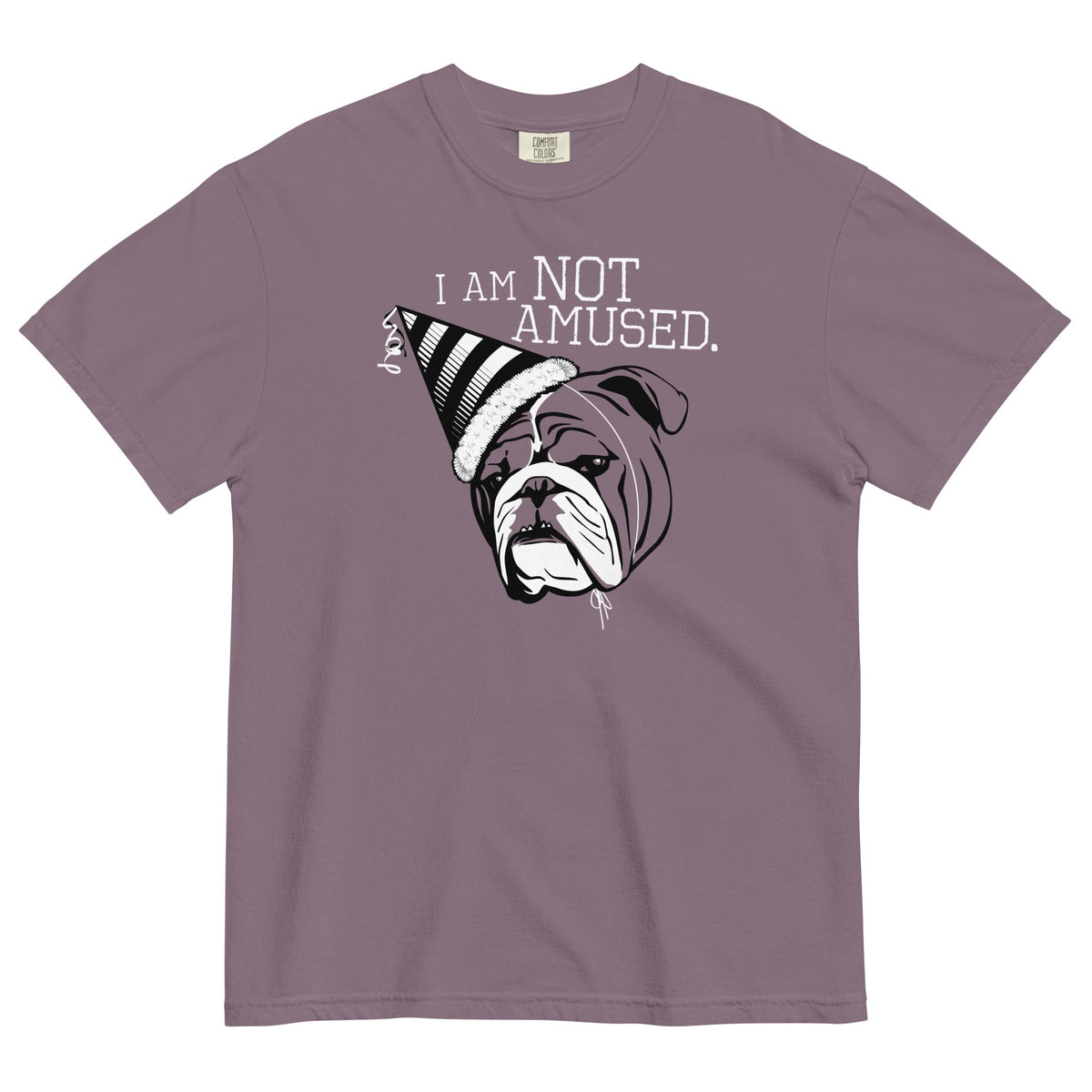 I Am Not Amused Men's Relaxed Fit Tee product image 3