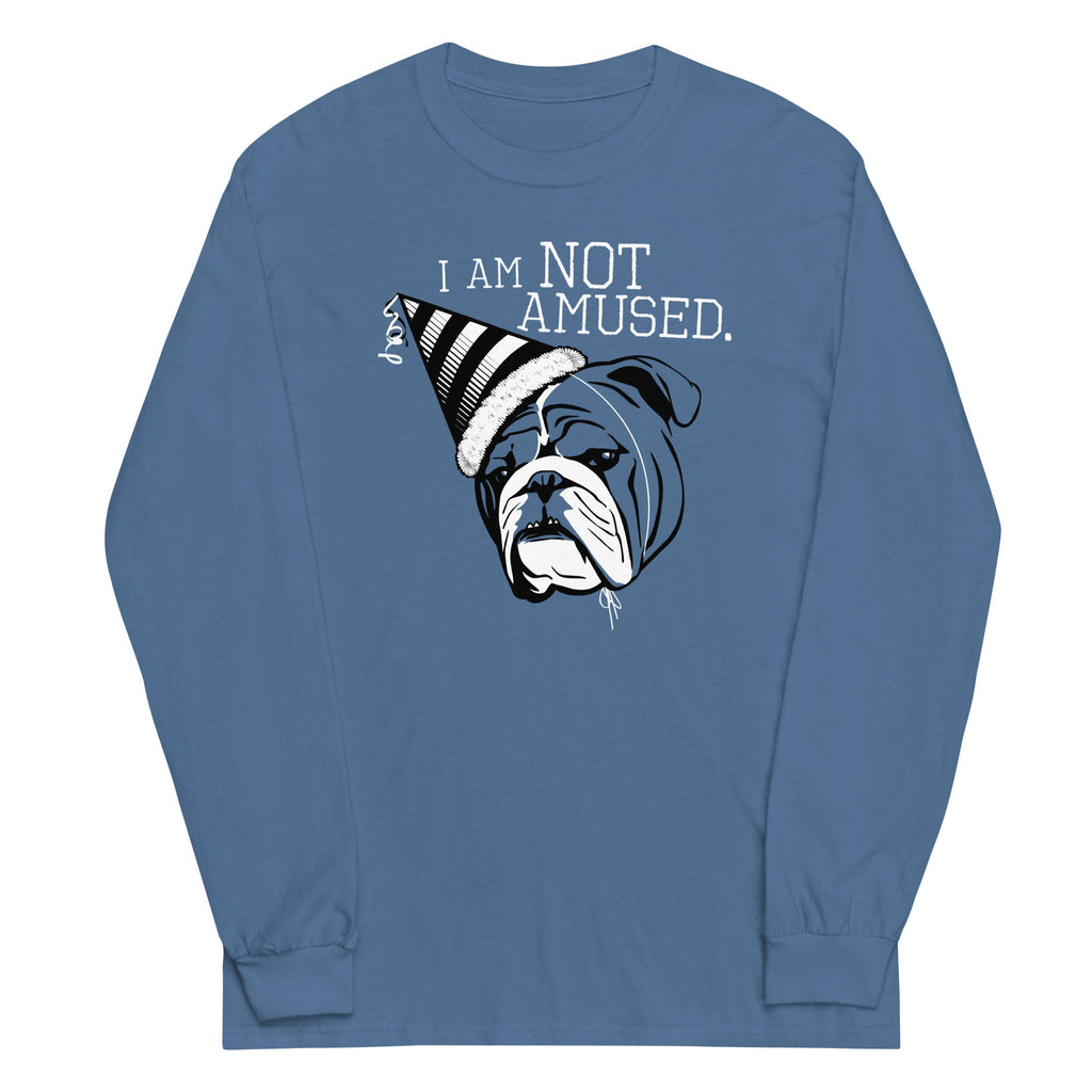 I Am Not Amused Unisex Long Sleeve Tee product image 2