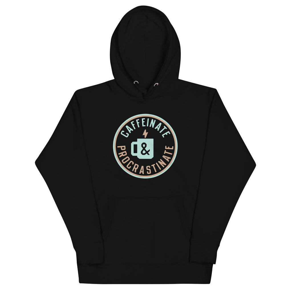 Caffeinate And Procrastinate Unisex Hoodie product image 2
