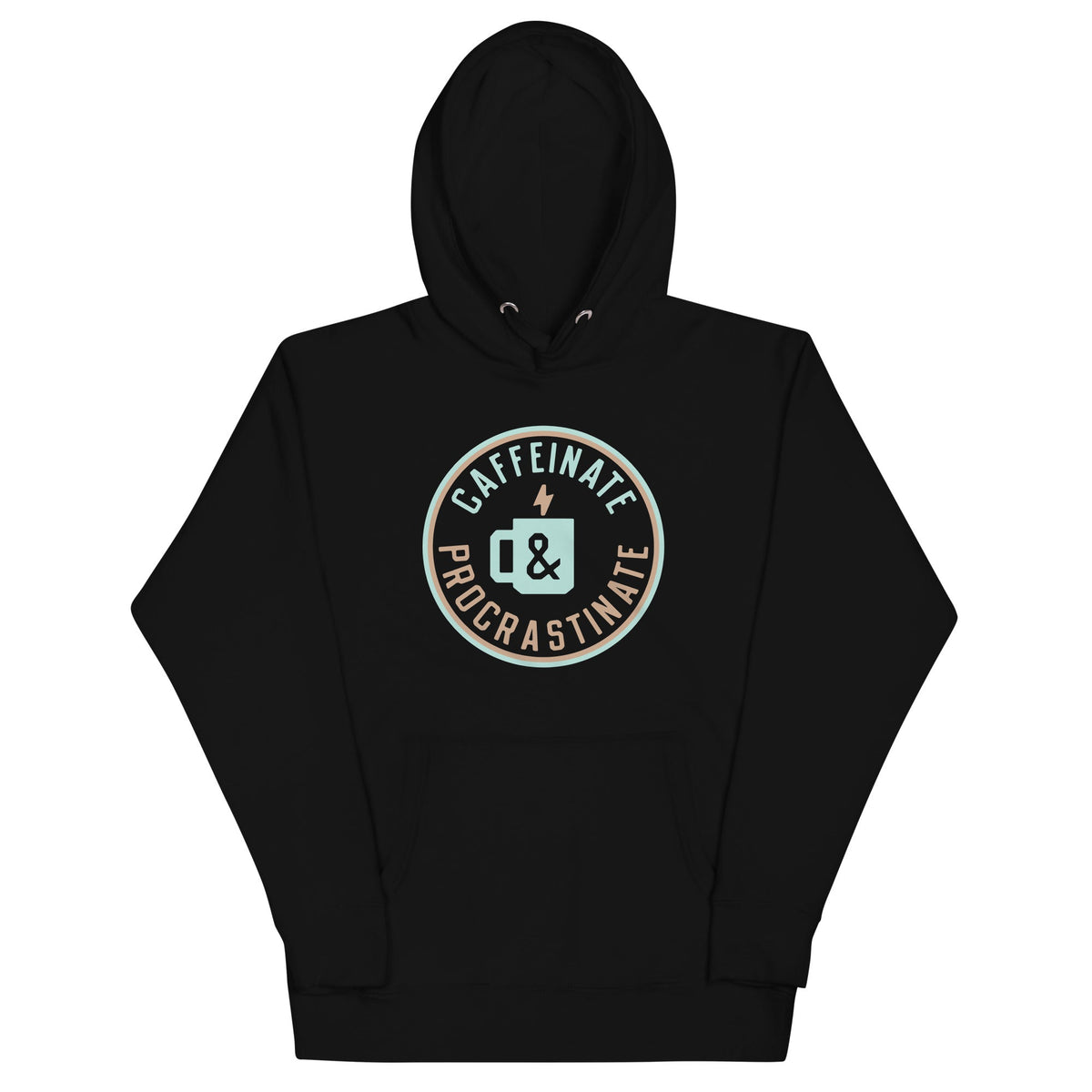 Caffeinate And Procrastinate Unisex Hoodie product image 2