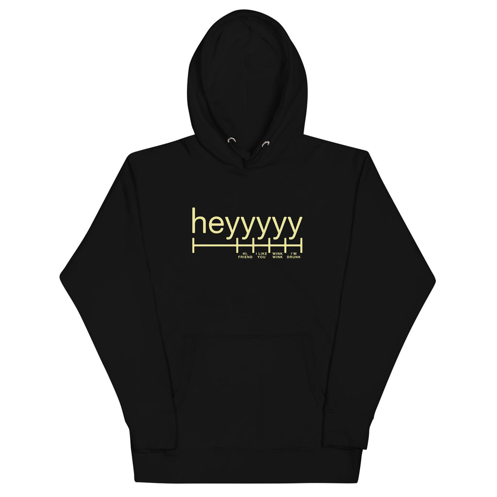 Heyyyyy Unisex Hoodie product image 2