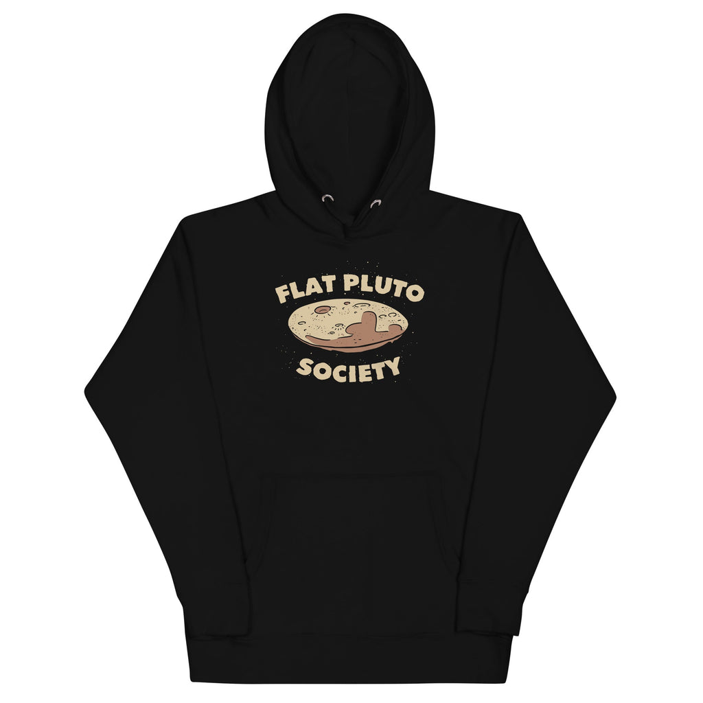 Flat Pluto Society Unisex Hoodie product image 1