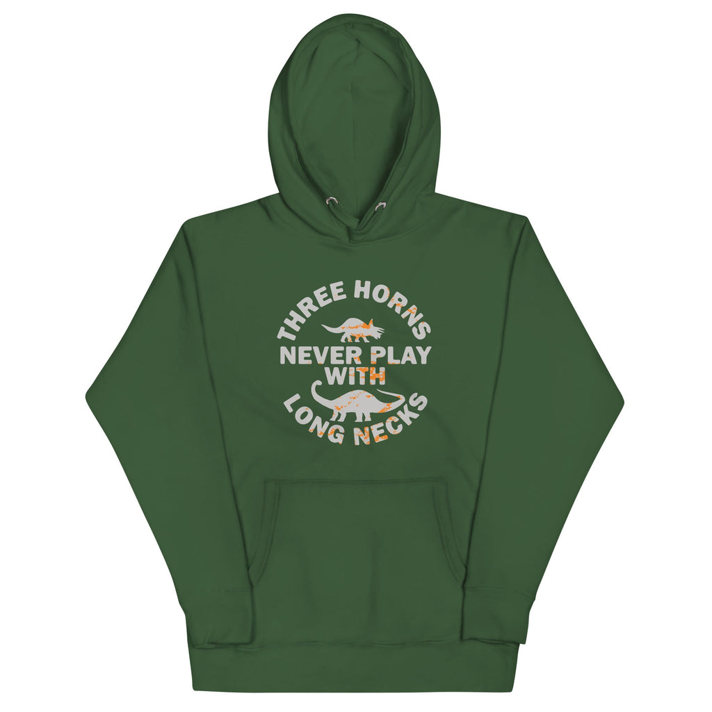 Three Horns Never Play With Long Necks Unisex Hoodie product image 6