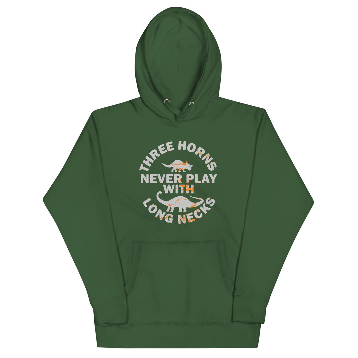 Three Horns Never Play With Long Necks Unisex Hoodie product image 6