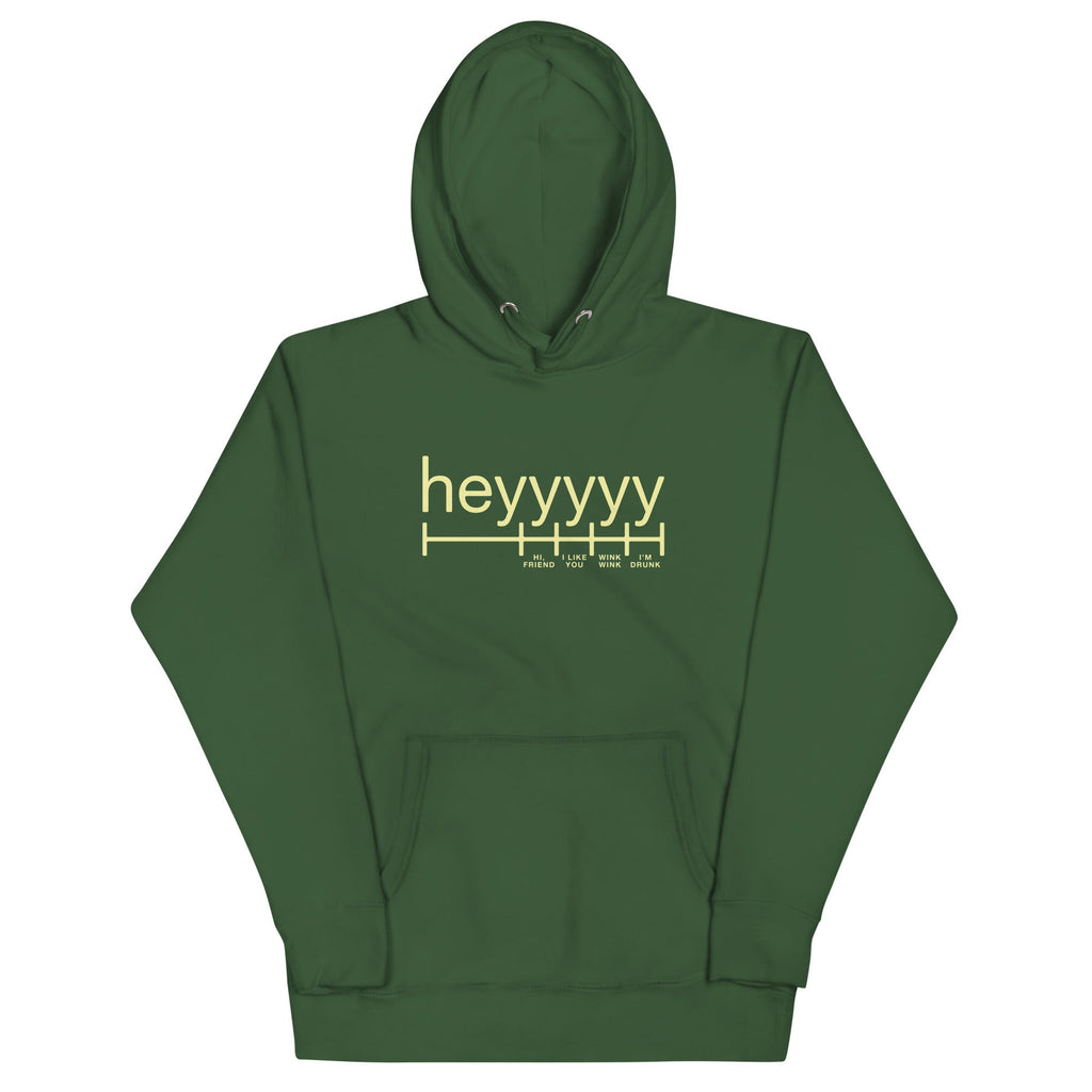 Heyyyyy Unisex Hoodie product image 6
