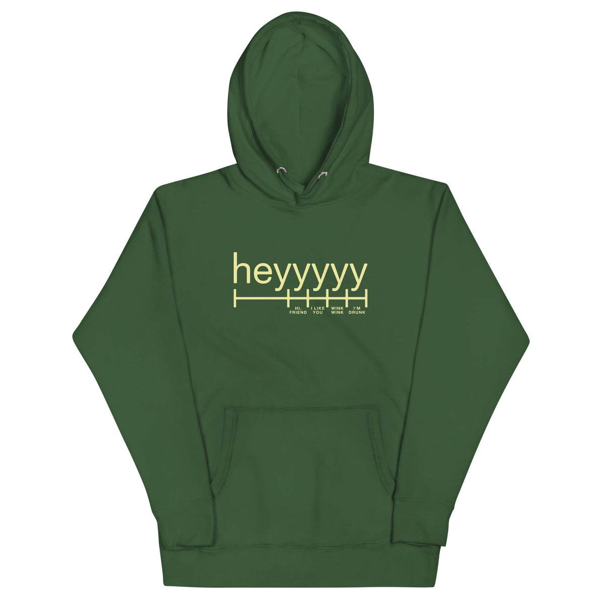 Heyyyyy Unisex Hoodie product image 6