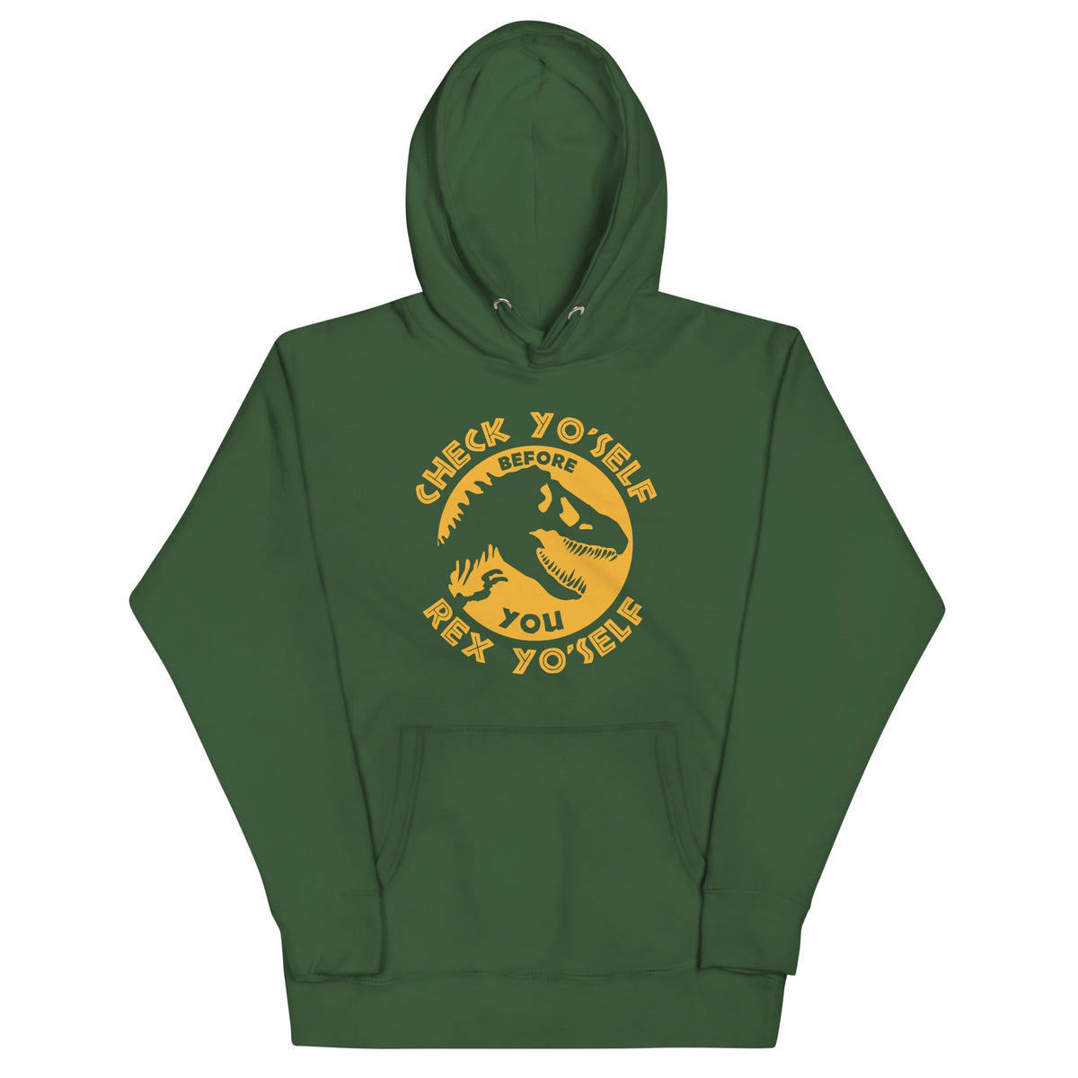 Check Yo'Self Before You Rex Unisex Hoodie product image 3