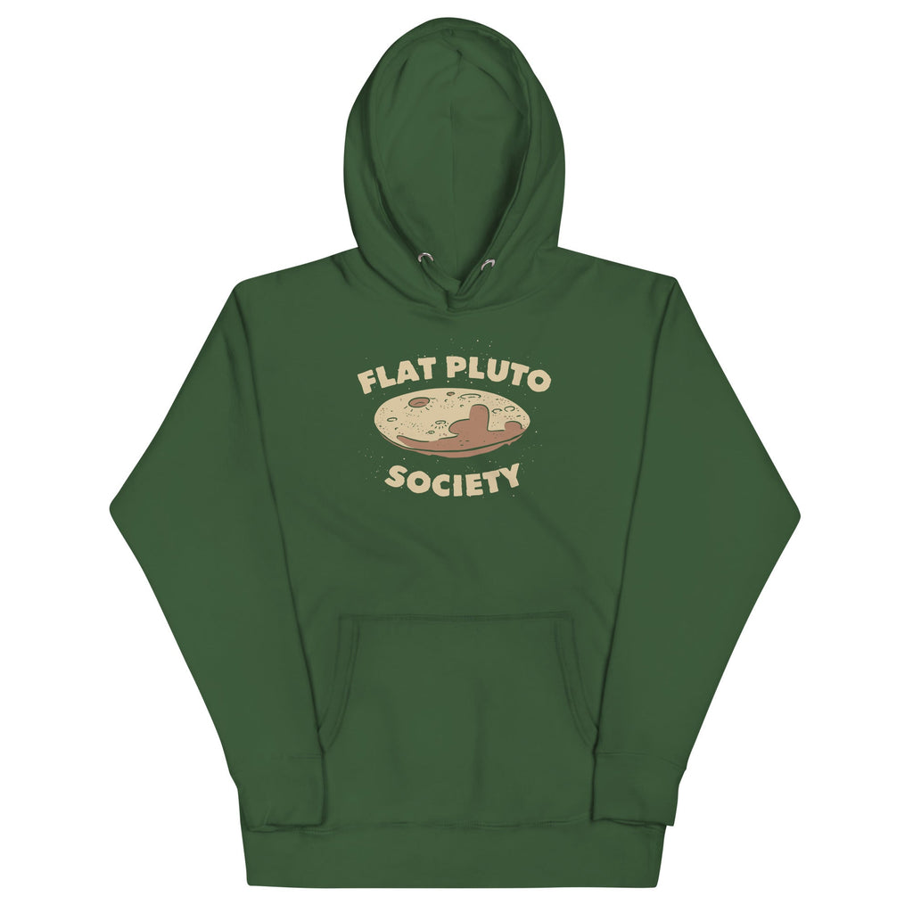 Flat Pluto Society Unisex Hoodie product image 6