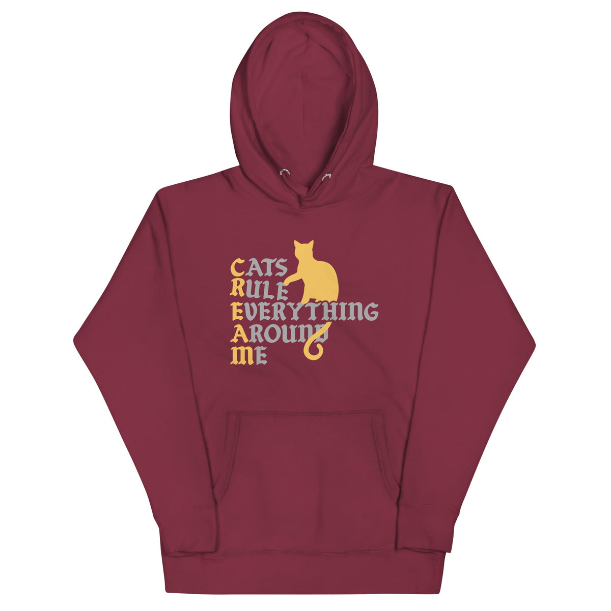 Cats Rule Everything Around Me Unisex Hoodie product image 3