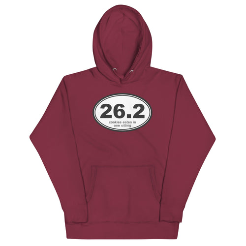 26.2 Cookies Eaten In One Sitting Unisex Hoodie product image 2
