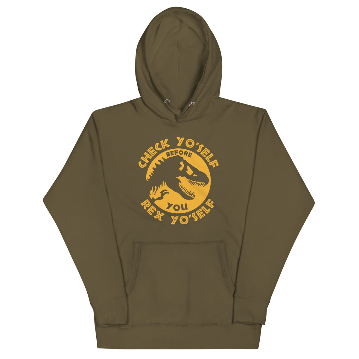 Check Yo'Self Before You Rex Unisex Hoodie product image 4