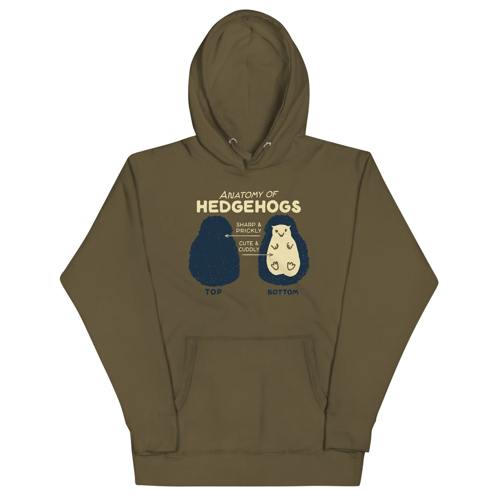 Anatomy Of Hedgehogs Unisex Hoodie product image 3