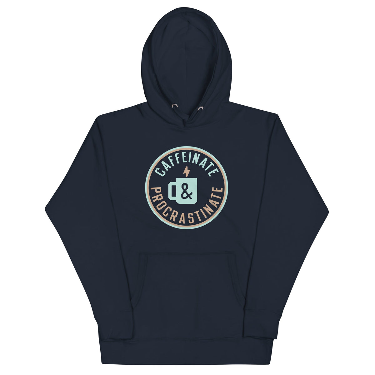 Caffeinate And Procrastinate Unisex Hoodie product image 3