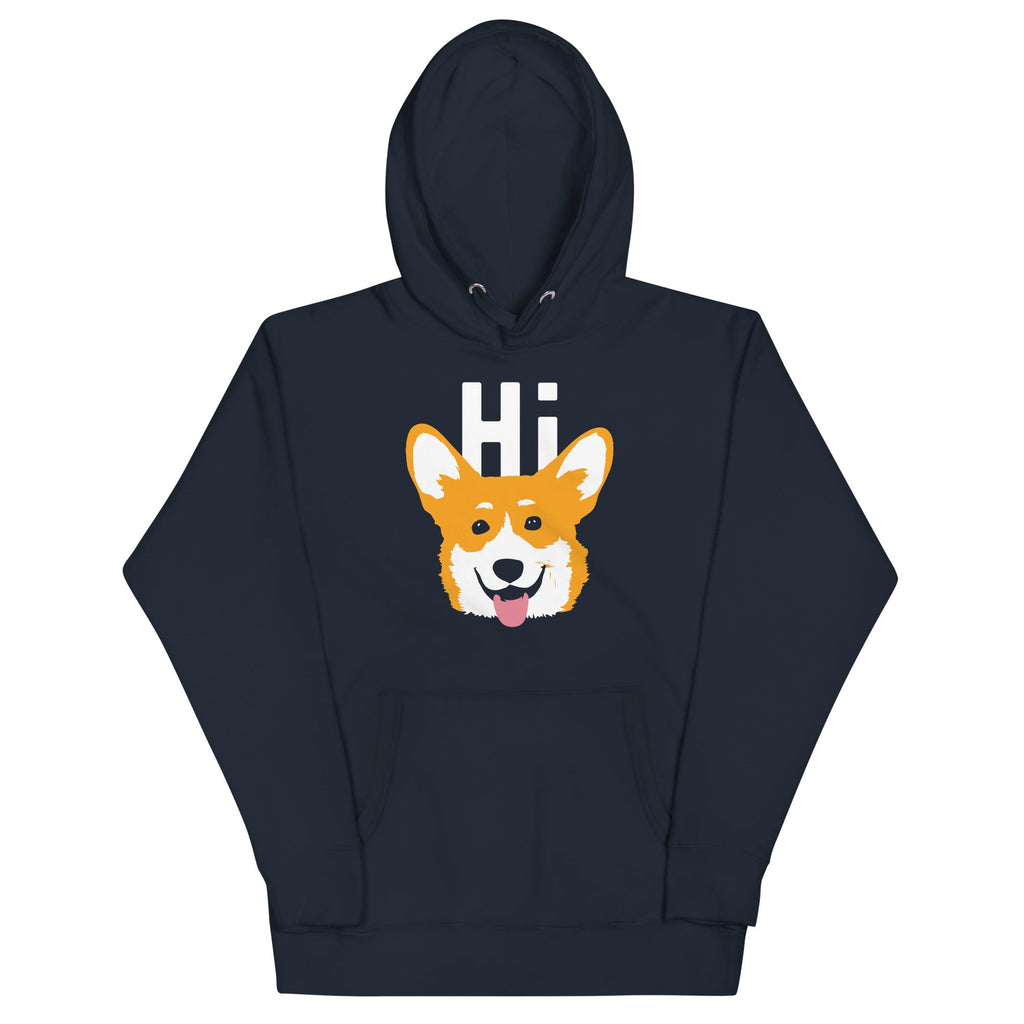 Hi Corgi Unisex Hoodie product image 1