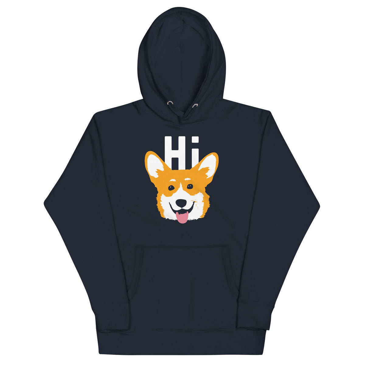 Hi Corgi Unisex Hoodie product image 1