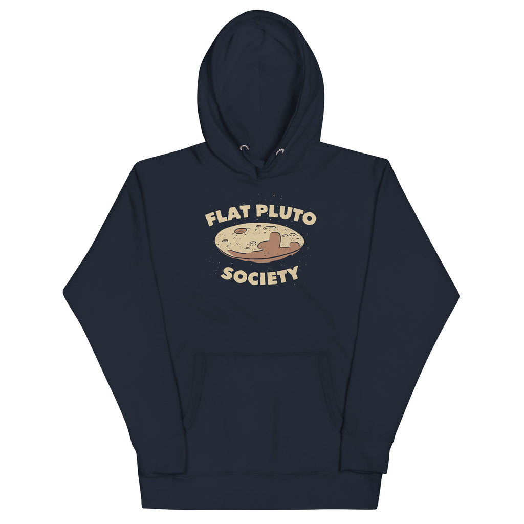 Flat Pluto Society Unisex Hoodie product image 2