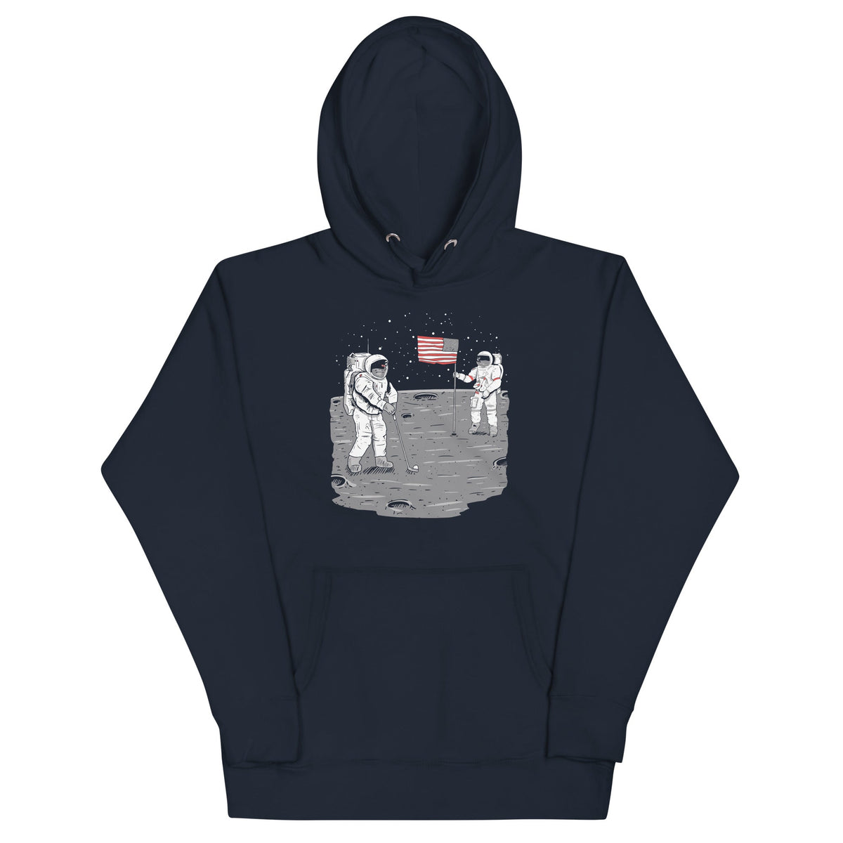 Moon Golf Unisex Hoodie product image 2