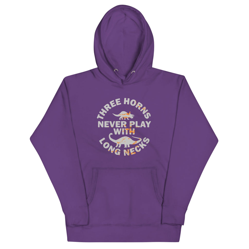 Three Horns Never Play With Long Necks Unisex Hoodie product image 5