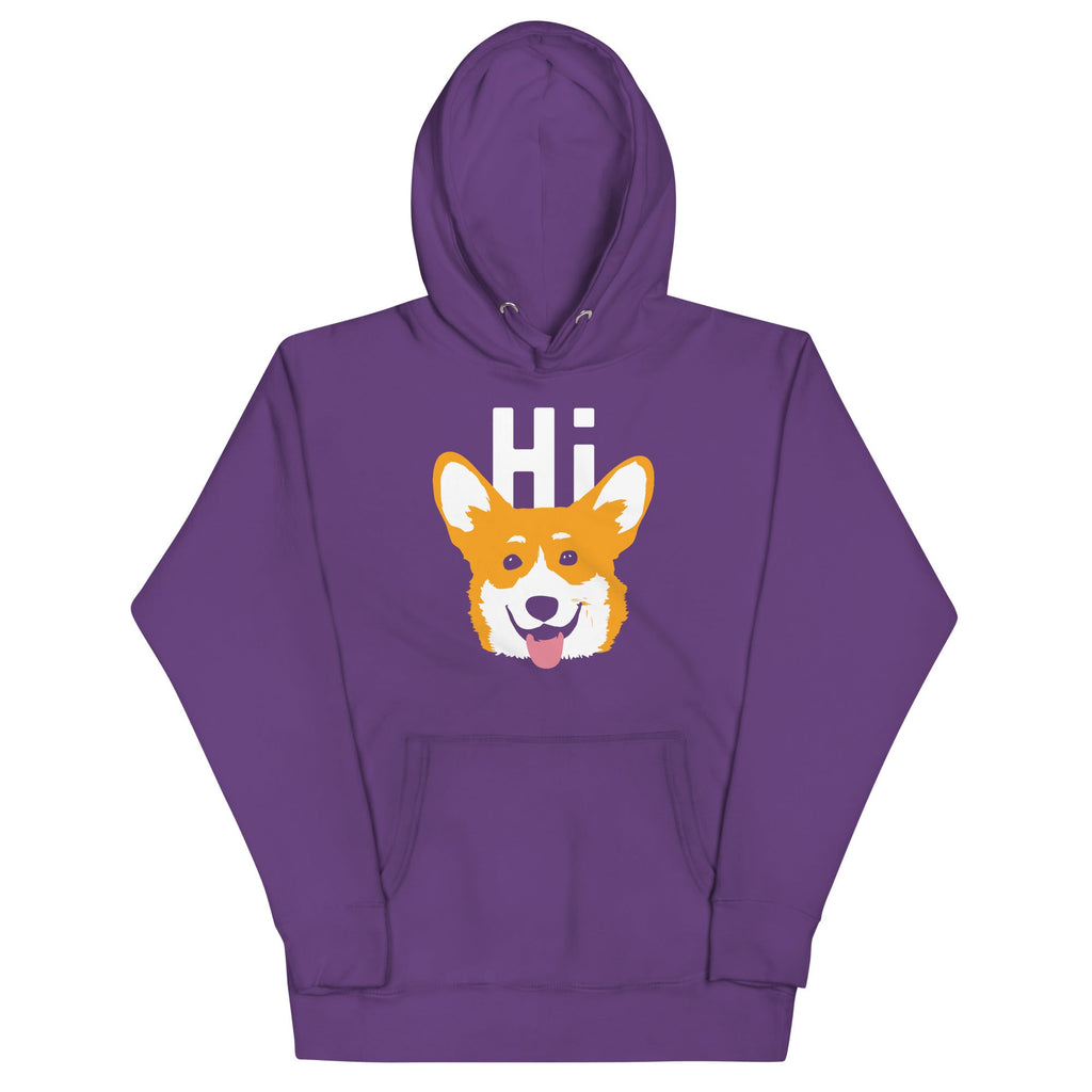 Hi Corgi Unisex Hoodie product image 4