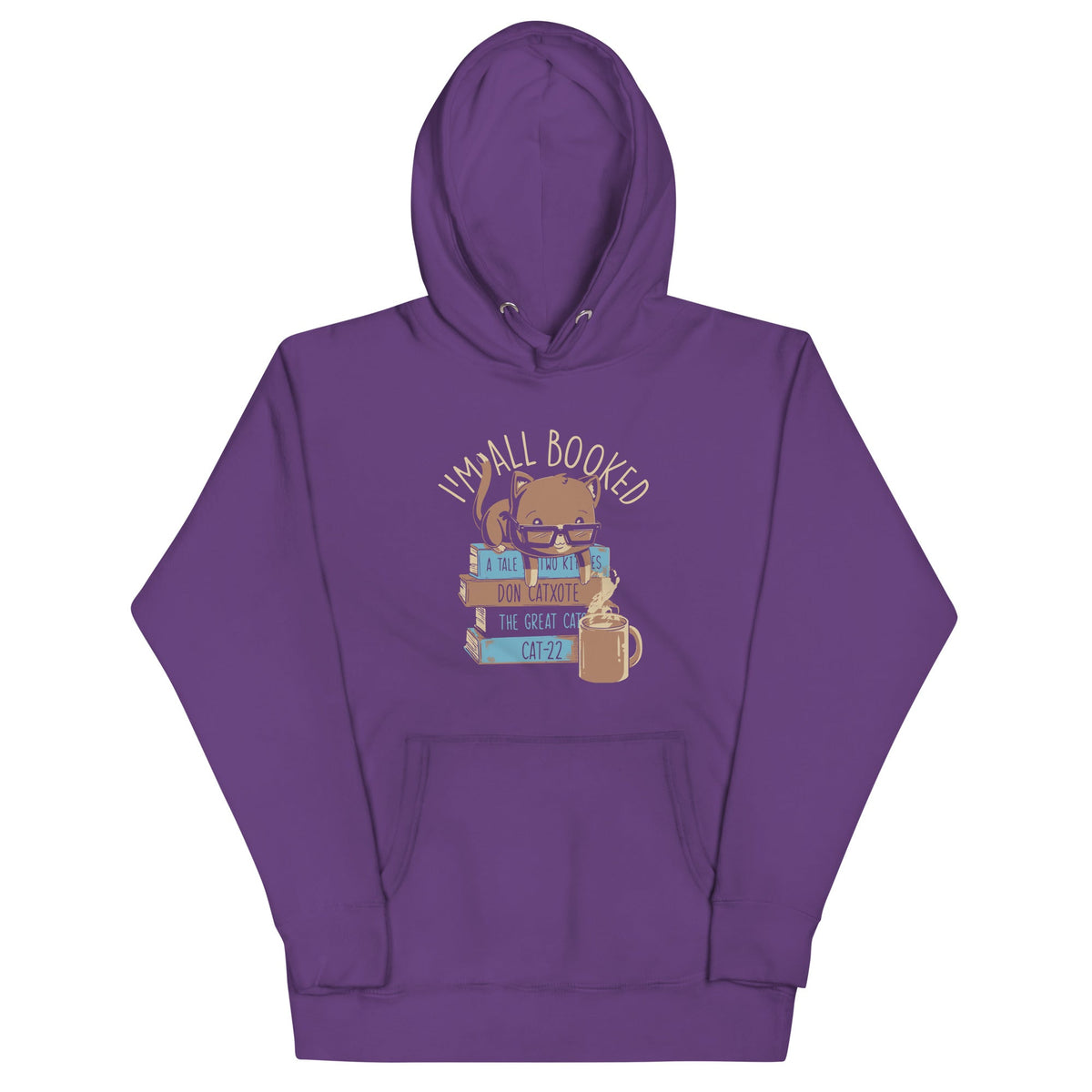 I'm All Booked Unisex Hoodie product image 5