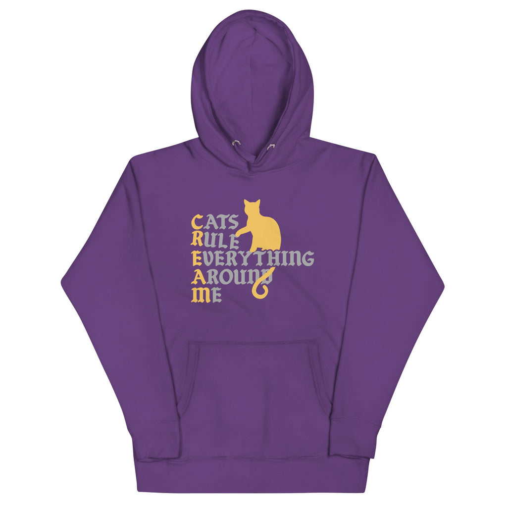 Cats Rule Everything Around Me Unisex Hoodie product image 5